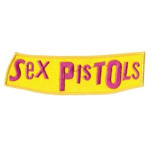 Нашивка Sex Pistols вишита вирізана