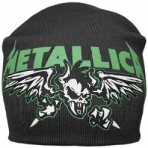 Шапка - бини Metallica 1 серая