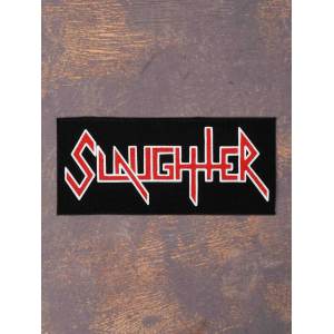 Нашивка Slaughter Logo катана
