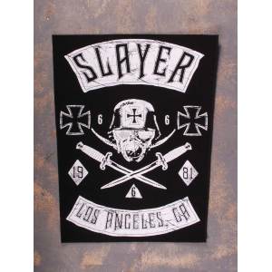 Нашивка Slayer - Los Angeles, CA на спину
