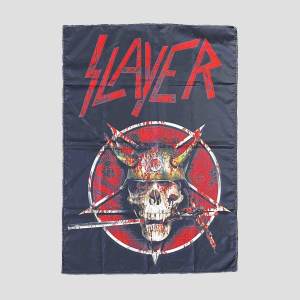 Прапор Slayer - Skull / Pentagram