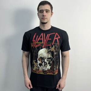 Футболка Slayer - South Of Heaven (Gildan) чорна