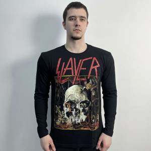 Лонгслів Slayer - South Of Heaven (B&C) чорний