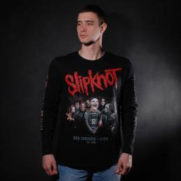 Лонгслив Slipknot - Be Prepared For Hell (B&C) чёрный
