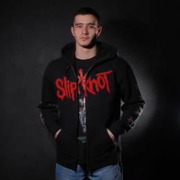 Зип худи Slipknot - Be Prepared For Hell (FOTL) чёрное