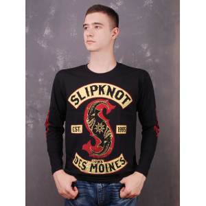 Лонгслів Slipknot - Iowa Des Moines 1995 (FOTL) чорний