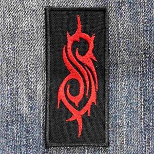 Нашивка Slipknot - S Red Logo вишита