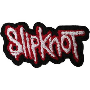 Нашивка Slipknot вышитая малая вырезанная (термонаклейка)