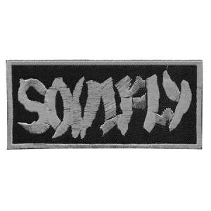 Нашивка Soulfly White Logo вишита
