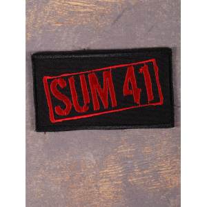 Нашивка Sum 41 Logo вишита