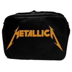 Сумка горизонтальна Metallica Brown Logo