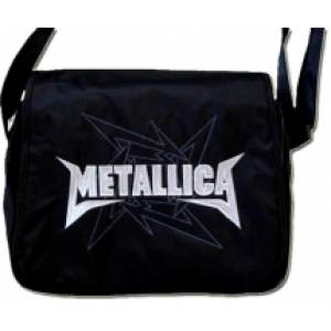 Сумка почтальон вышитая Metallica