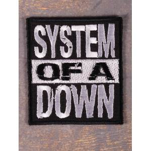 Нашивка System Of A Down Logo вышитая
