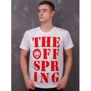 Футболка мужская The Offspring Letters белая