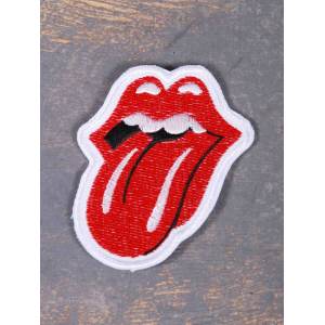 Нашивка The Rolling Stones вышитая вырезанная
