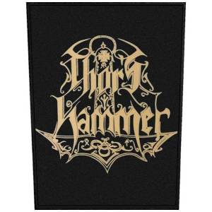 Нашивка Thor's Hammer Logo Brown на спину