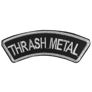 Нашивка Thrash Metal вишита арка