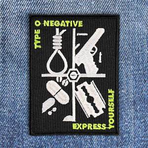 Нашивка Type O Negative - Express Yourself вишита