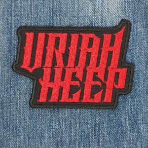 Нашивка Uriah Heep Red Logo вишита фігурна
