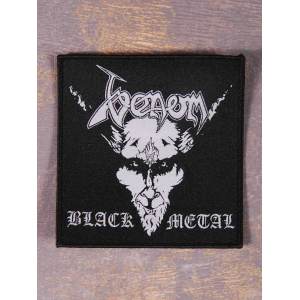 Нашивка Venom - Black Metal тканая
