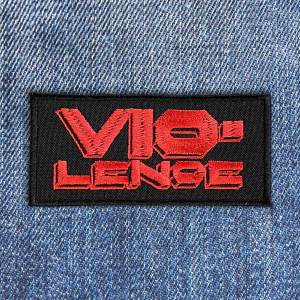 Нашивка Vio-Lence Red Logo вишита