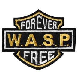 Нашивка W.A.S.P. - Forever Free вишита